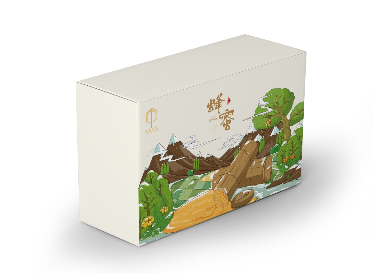 蜂蜜包裝定制吸引消費者目光 蜂蜜包裝定制吸引消費者目光