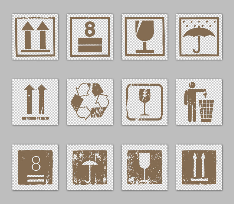 紙箱常用標(biāo)志 紙箱常用標(biāo)志