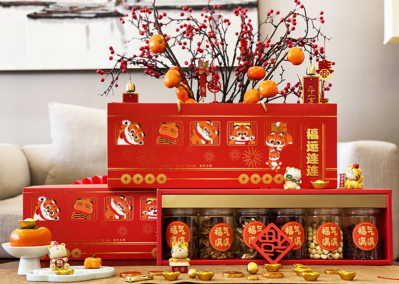 重慶春節年貨包裝盒定制-零食大禮包包裝制作 重慶春節年貨包裝盒定制-零食大禮包包裝制作