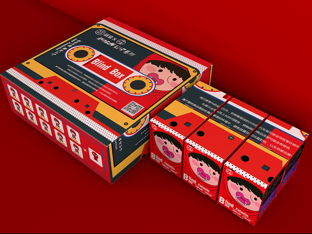 盲盒包裝制作過程 盲盒包裝制作過程