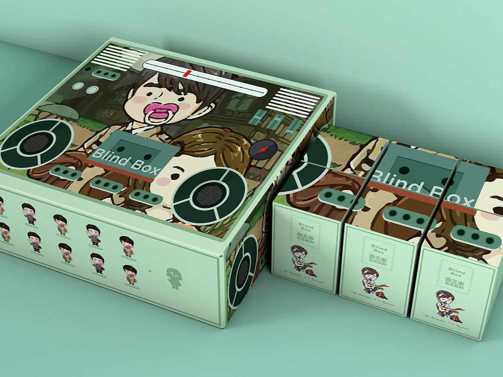 重慶潮玩盲盒包裝制作-手辦紙盒-玩具包裝盒定制 重慶潮玩盲盒包裝制作-手辦紙盒-玩具包裝盒定制
